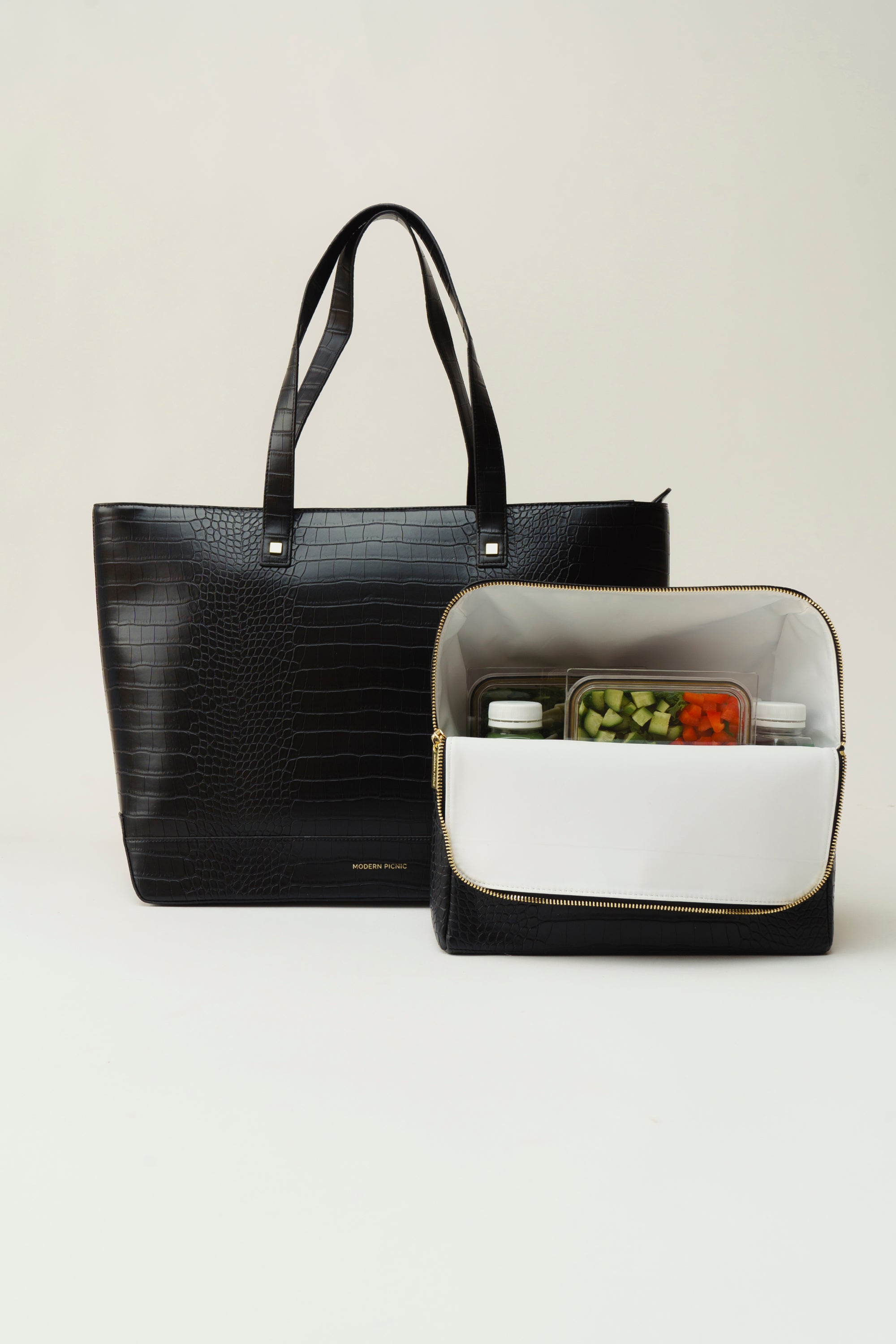 THE TOTE - BLACK CROC