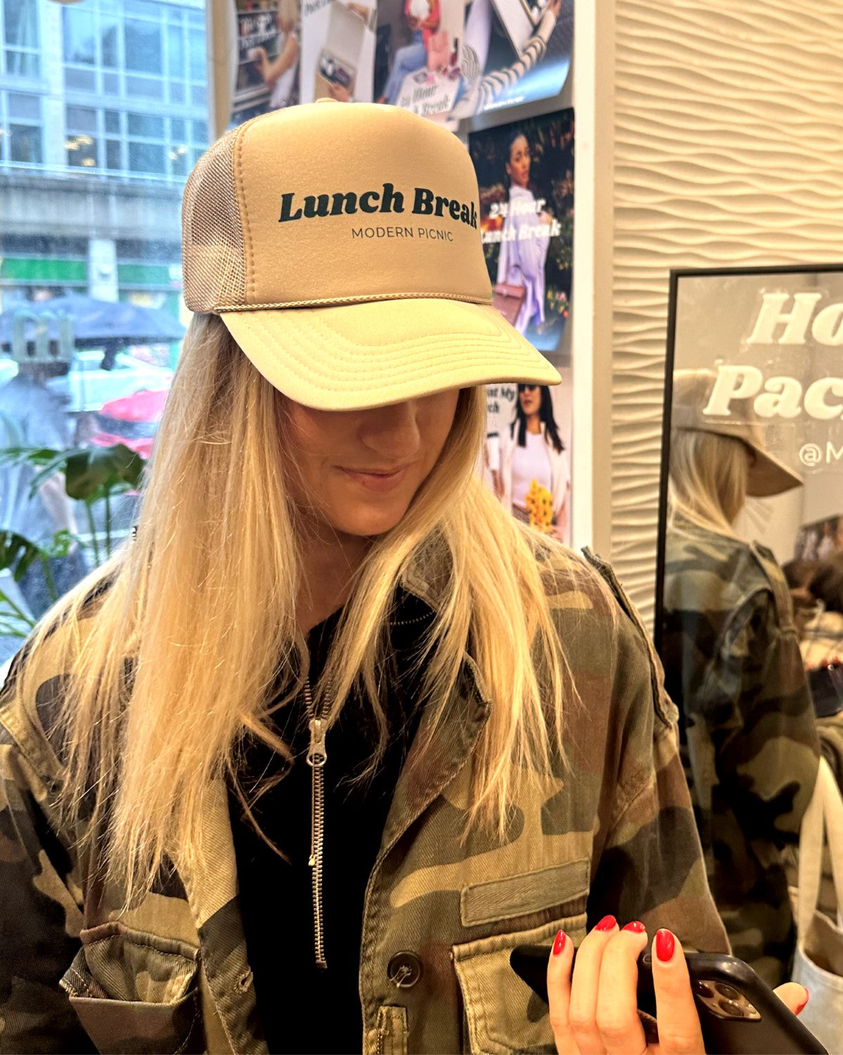 THE BIRTHDAY TRUCKER HAT