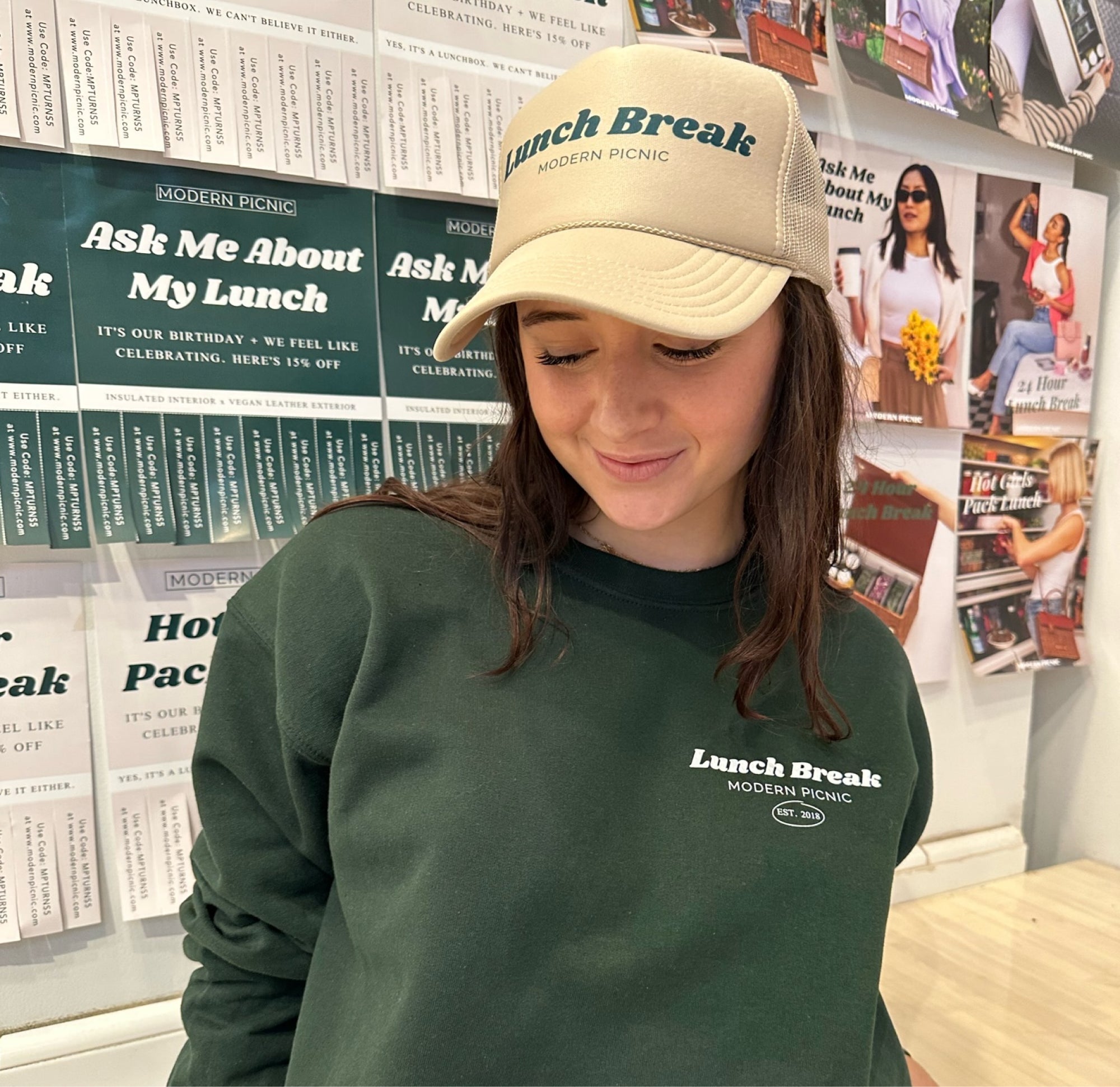 THE BIRTHDAY TRUCKER HAT