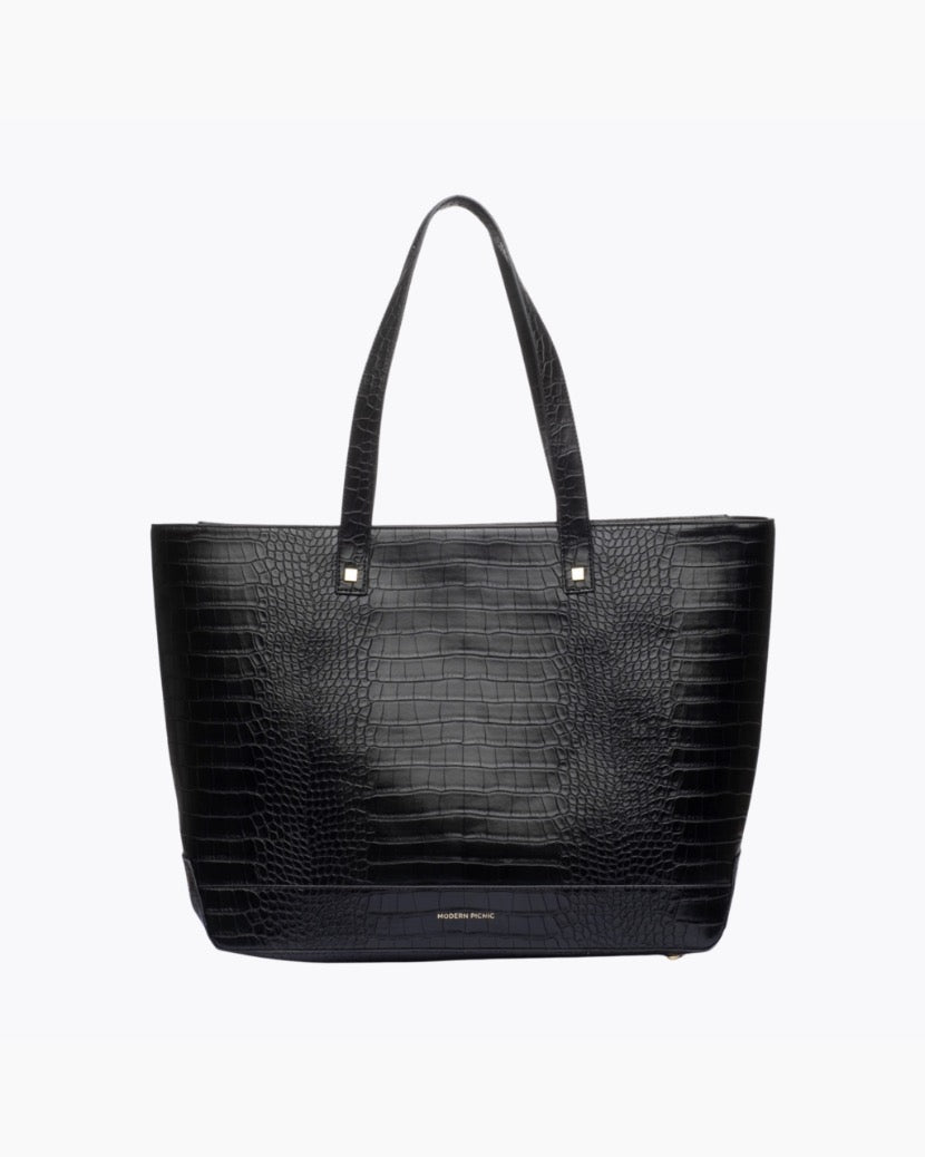 THE TOTE - BLACK CROC