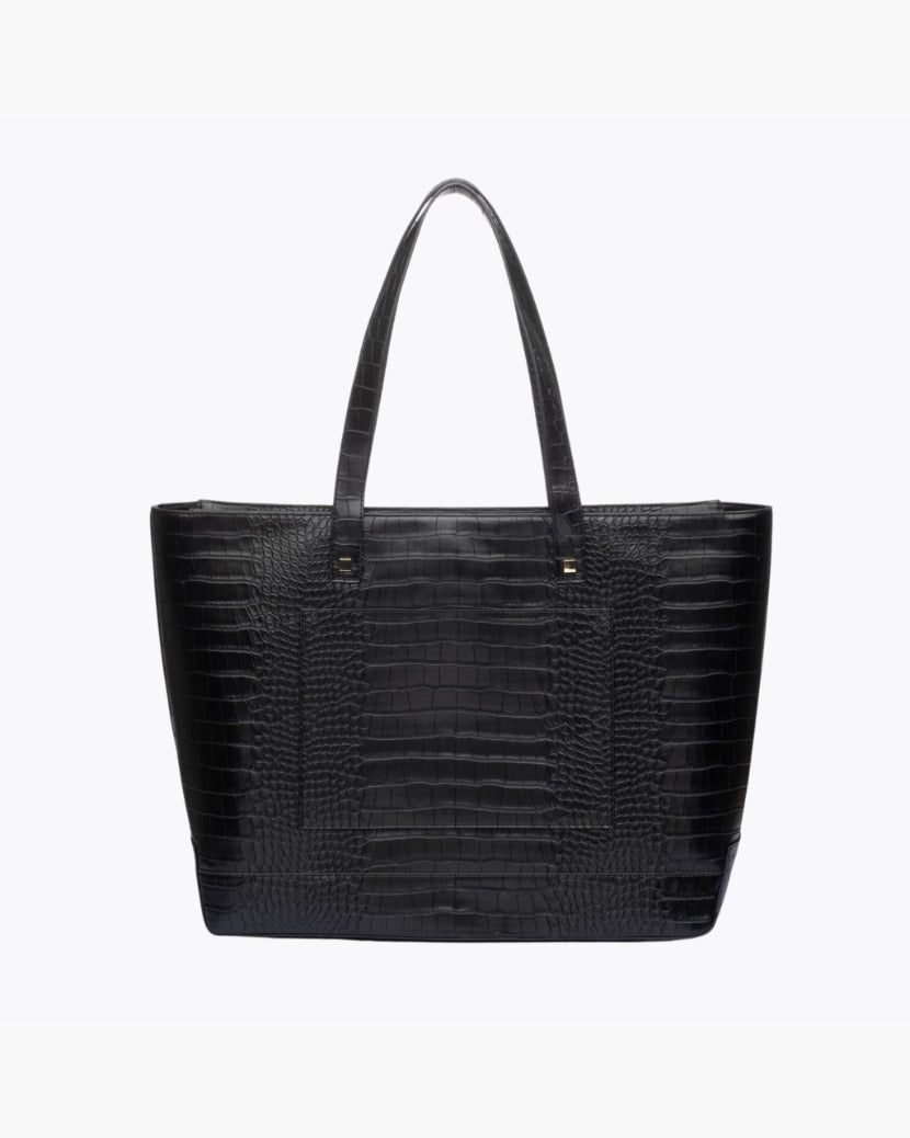 THE TOTE - BLACK CROC