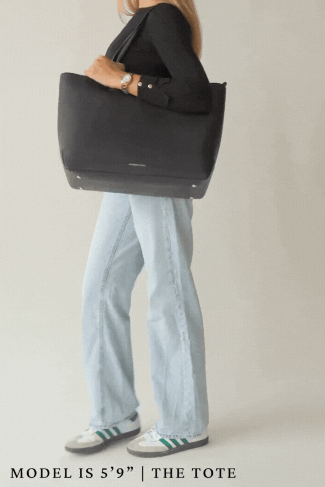 THE TOTE - BLACK CROC