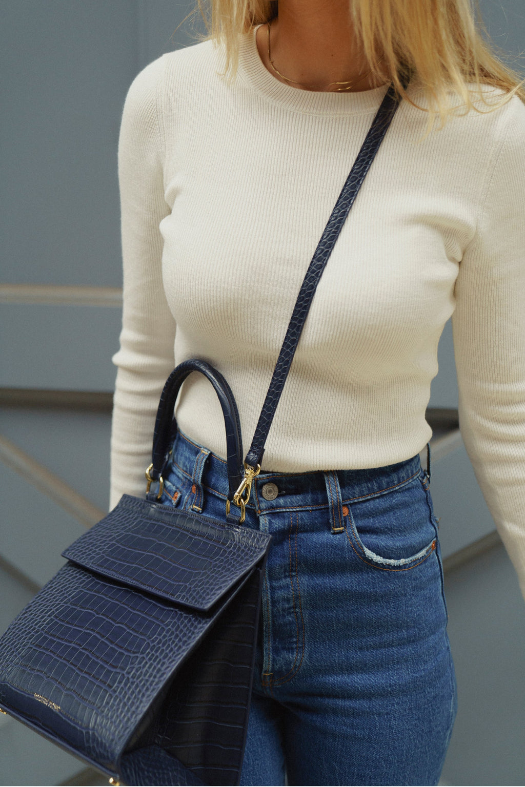 THE LUNCHER - NAVY CROC
