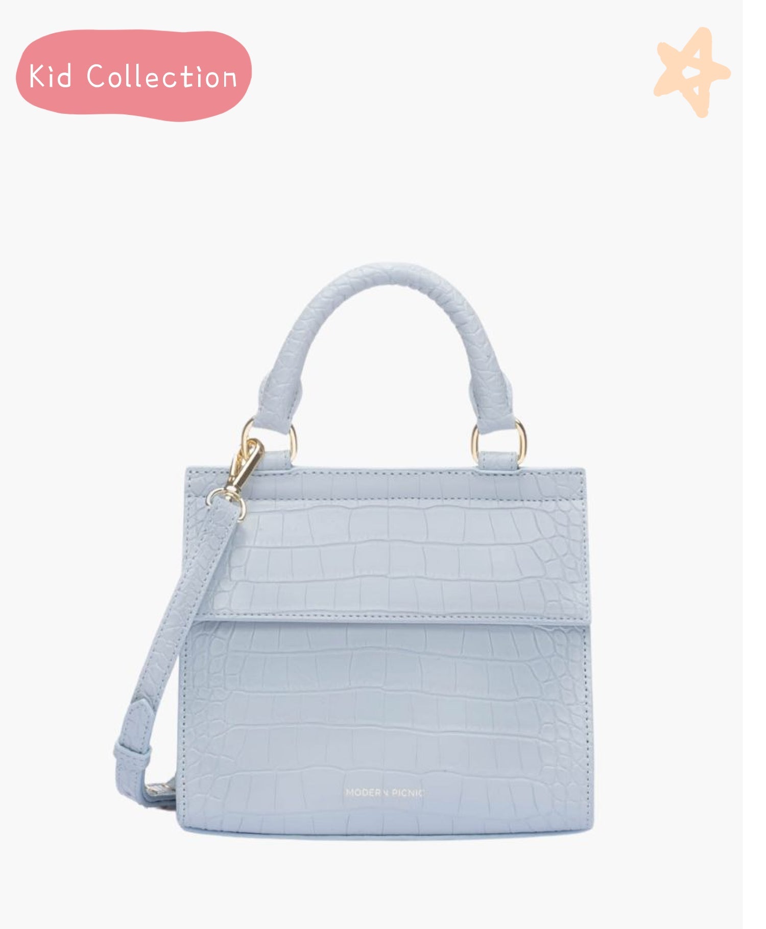 THE KIDS MINI - LIGHT BLUE CROC
