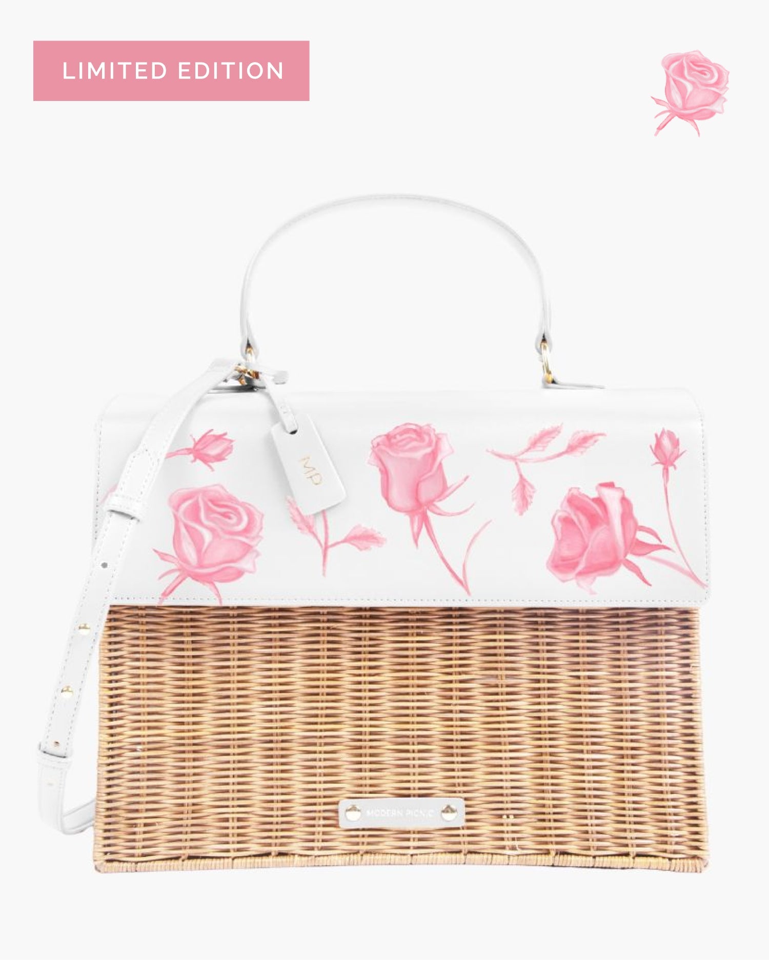 THE LARGE LUNCHER - PINK FLORAL