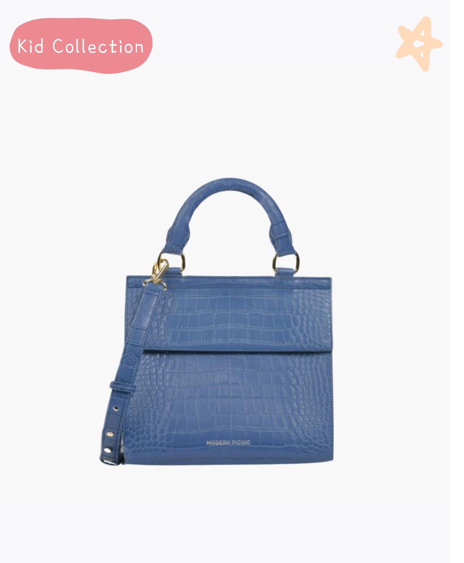 THE KIDS MINI - SLATE CROC