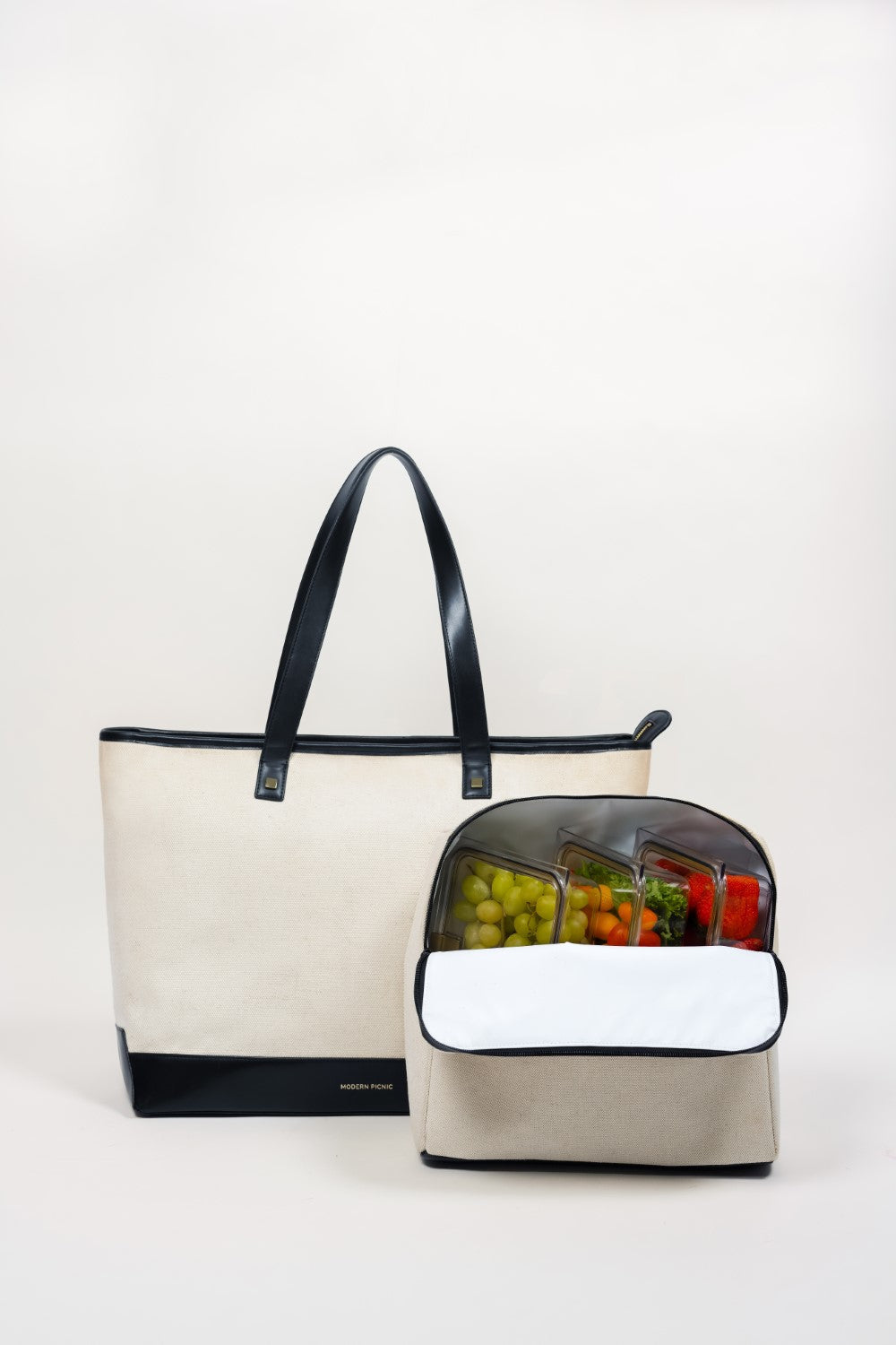 THE TOTE - BLACK CANVAS