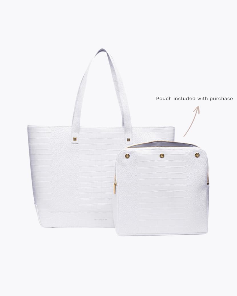 THE TOTE - WHITE CROC