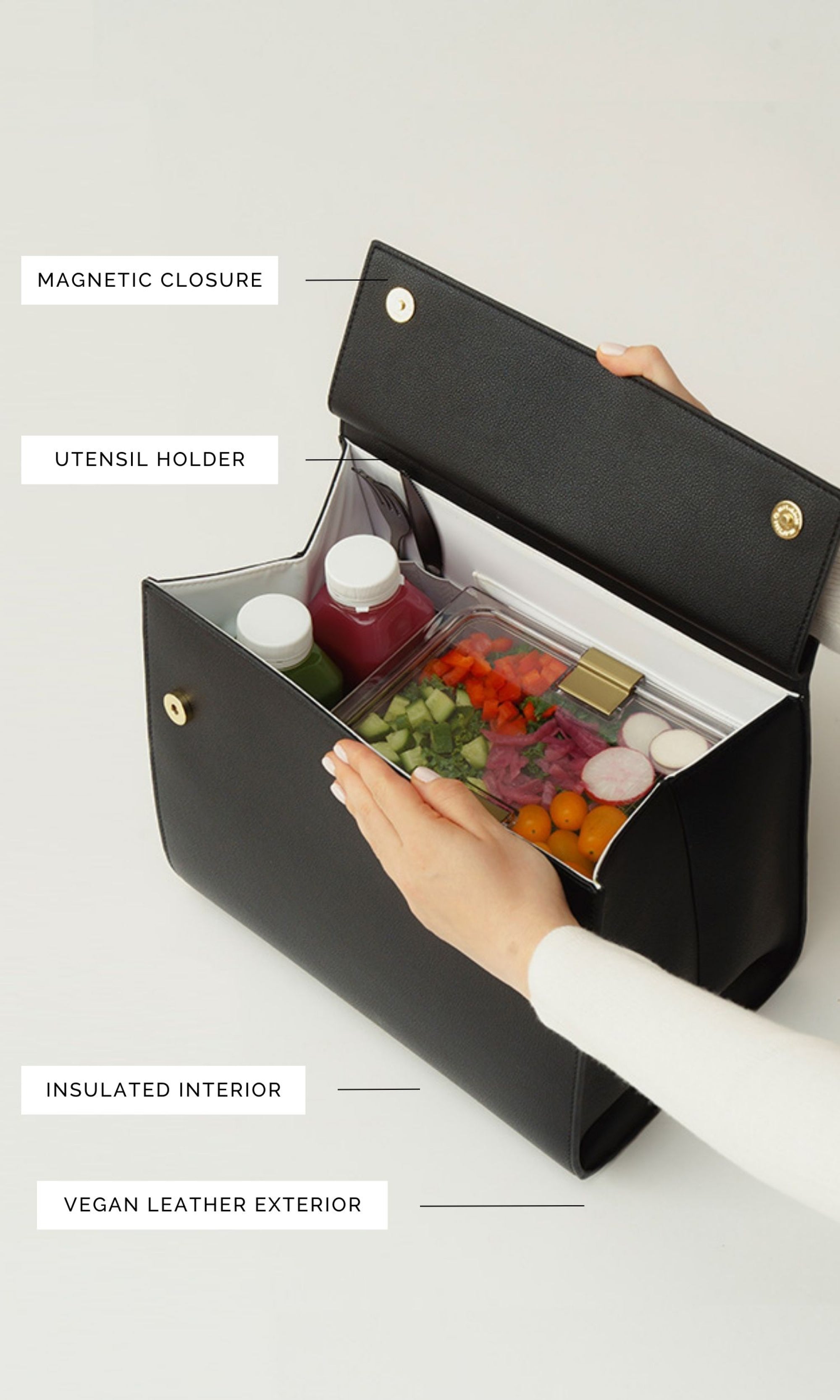 THE LARGE LUNCHER - BLACK